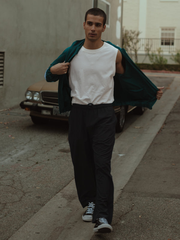 MUSCLE T-SHIRT MEN - SOFT WHITE