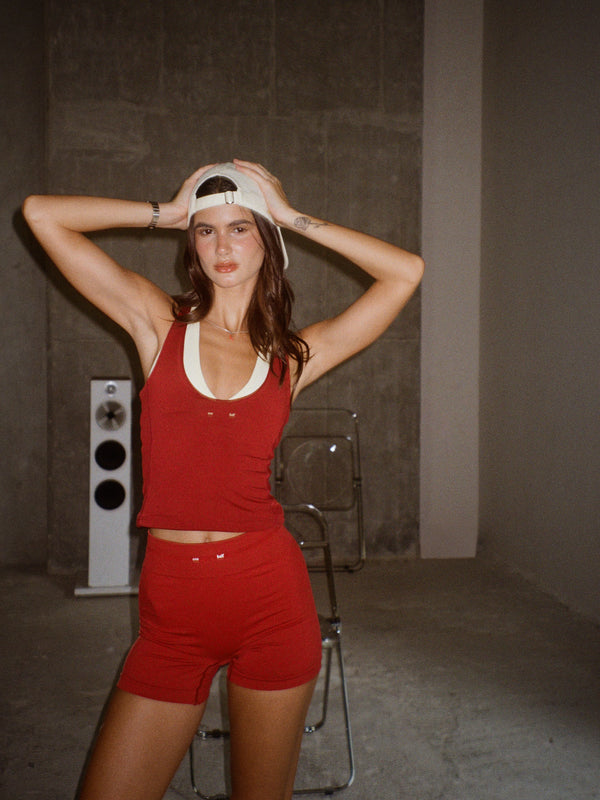 ALIGN TANK TOP - ROBUST RED