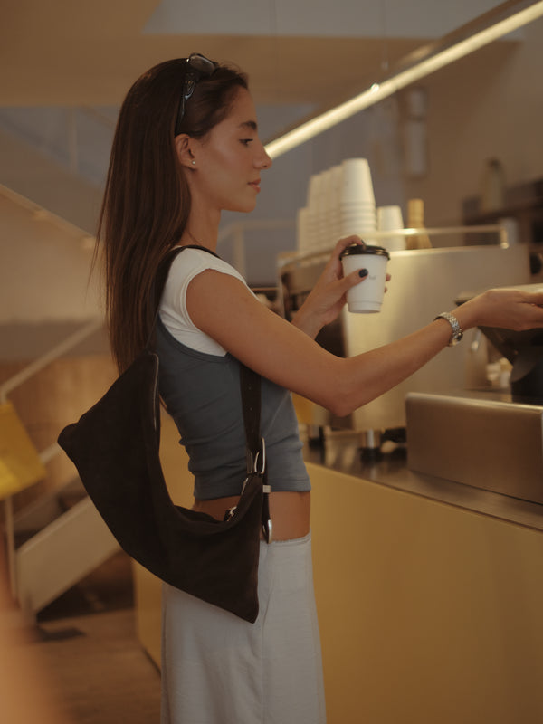 LAYER TANK TEE - CREAMY & GRAY