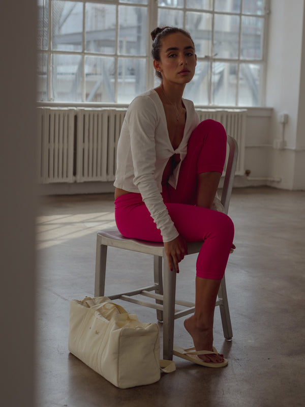 BLAZE SEAMLESS CAPRI - FUCSIA