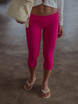 BLAZE SEAMLESS CAPRI - FUCSIA