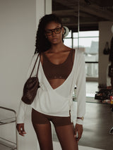KNIT & KNOT CARDIGAN - SOFT WHITE