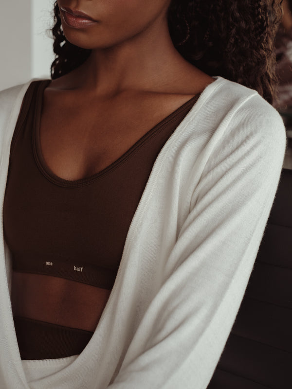 KNIT & KNOT CARDIGAN - SOFT WHITE