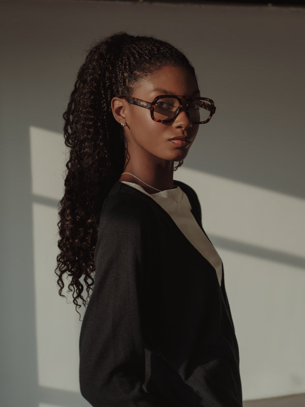 KNIT & KNOT CARDIGAN - BLACK