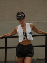 HIKING VEST - SOFT WHITE