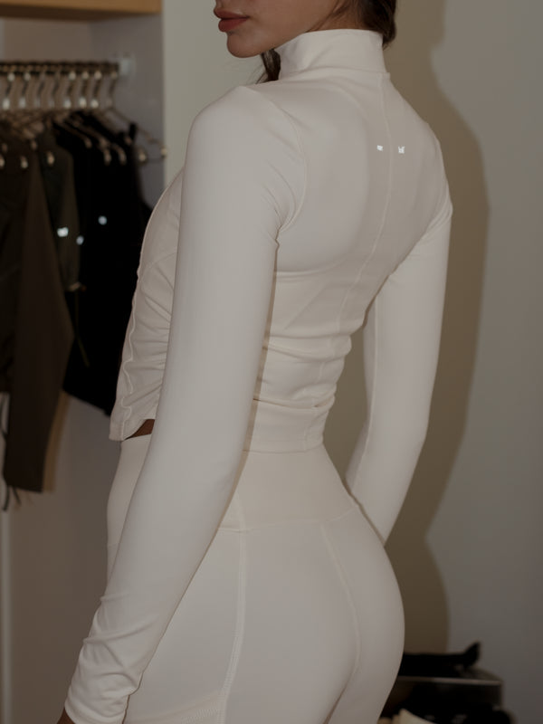 BBL SCULPT JACKET - IVORY