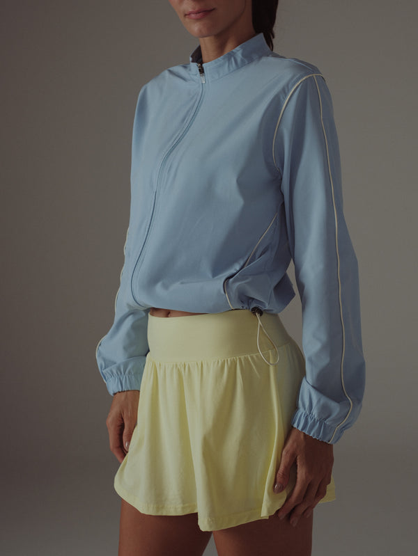 LINE WINDBREAKER JACKET - BABY BLUE