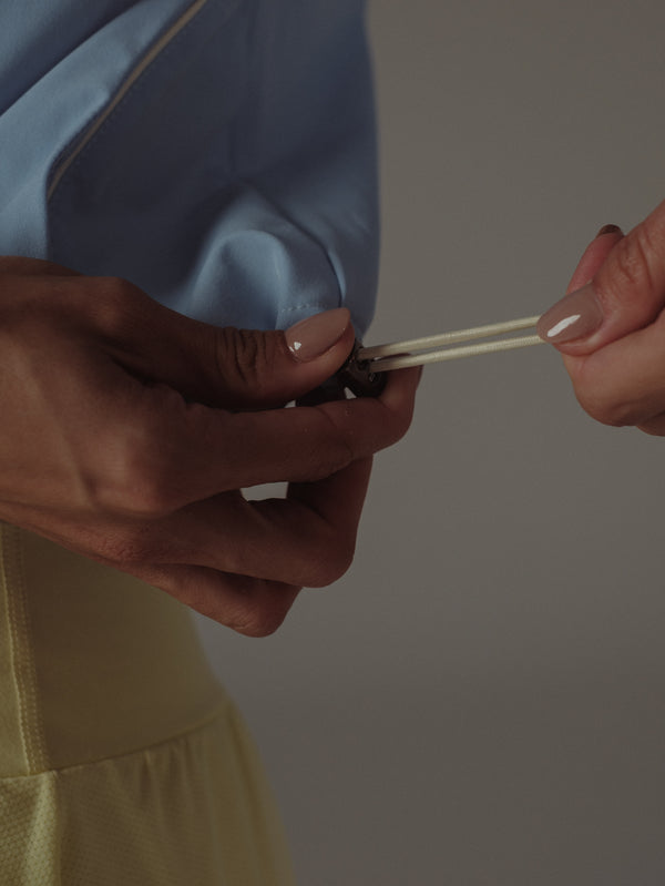 LINE WINDBREAKER JACKET - BABY BLUE