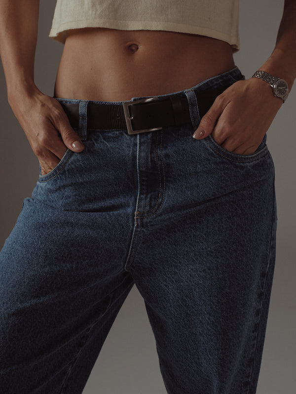 ONE HALF CLASSIC BELT - BLACK