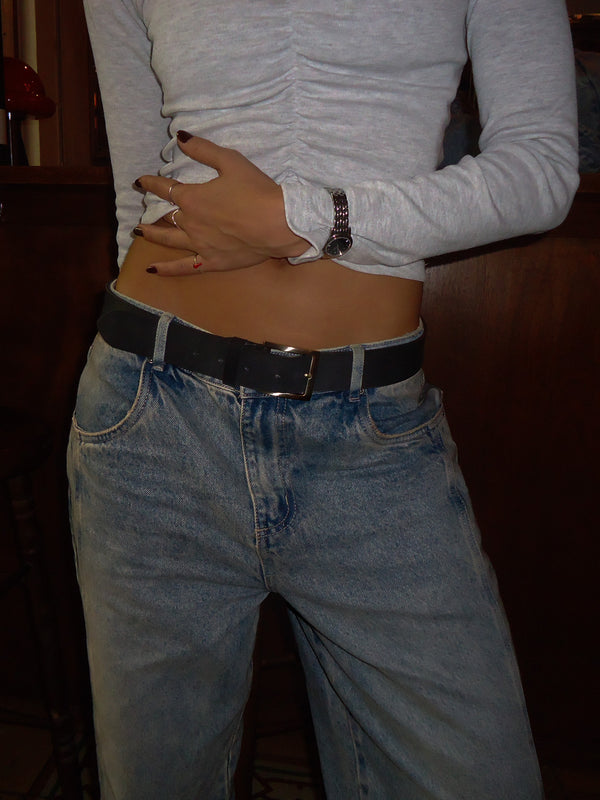 ONE HALF CLASSIC BELT - BLACK