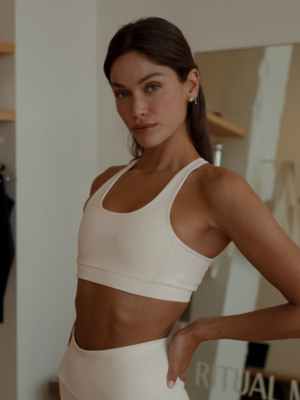 HIKING CROP TOP - IVORY