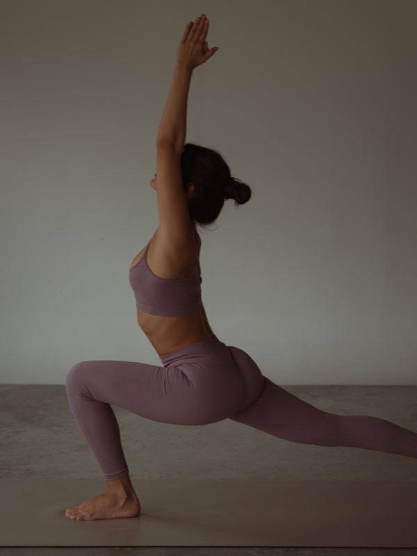 AIRY SEAMLESS CROP TOP - COSMETIC PINK