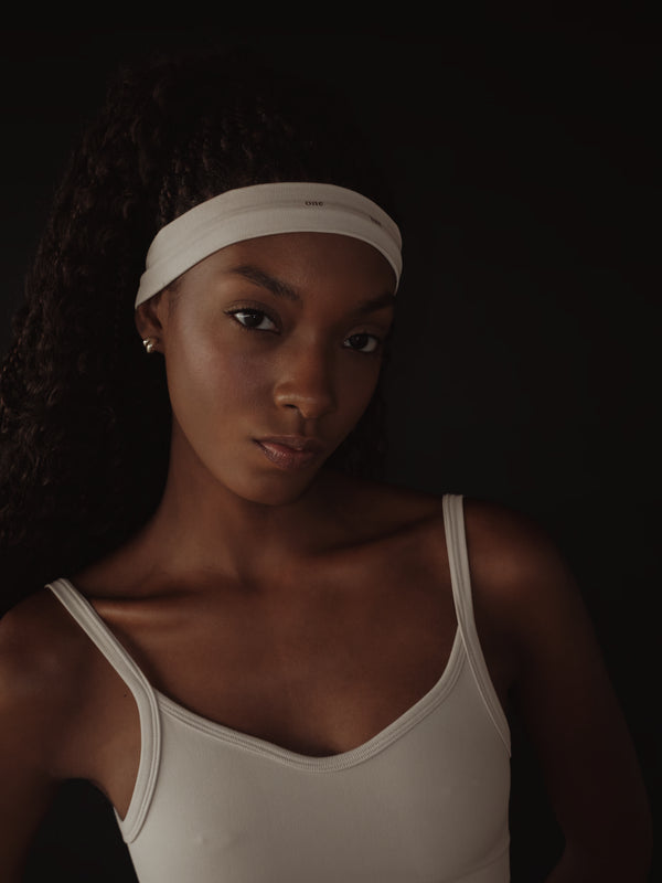 SEAMLESS HEADBAND - NATURAL