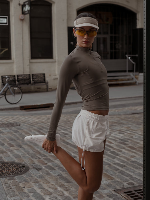 POCKET VISOR CAP - ASH