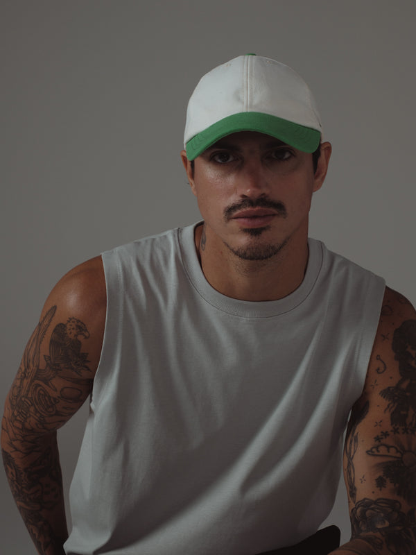 CLUB DRILL CAP - BRIGHT GREEN