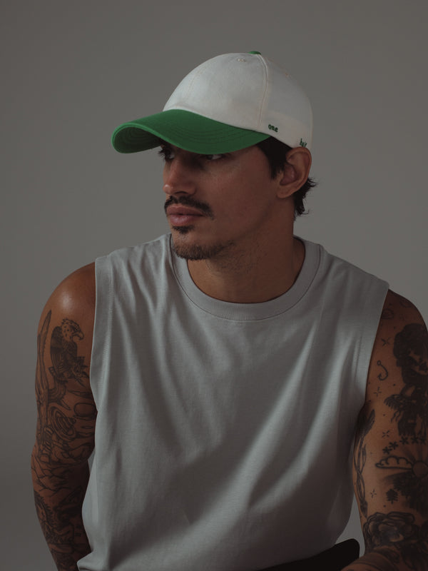 CLUB DRILL CAP - BRIGHT GREEN