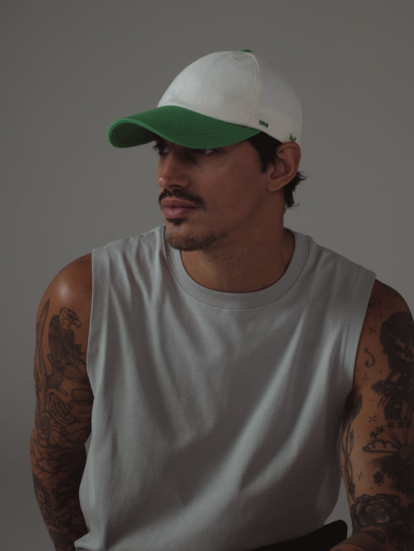 CLUB DRILL CAP - BRIGHT GREEN