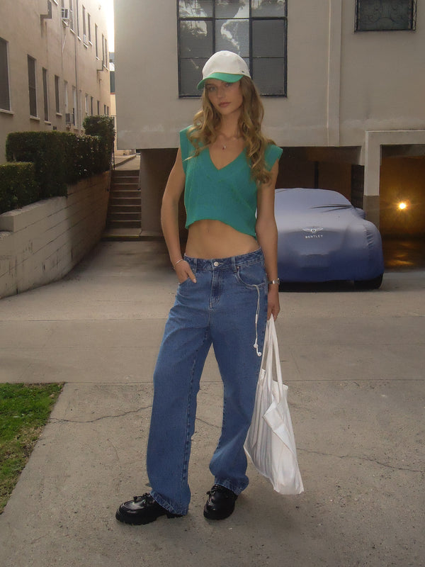 CLUB DRILL CAP - BRIGHT GREEN