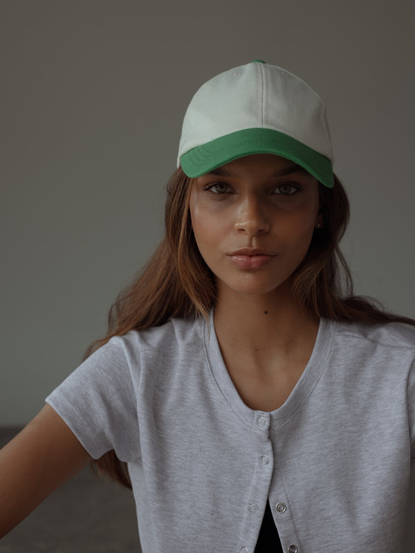 CLUB DRILL CAP - BRIGHT GREEN