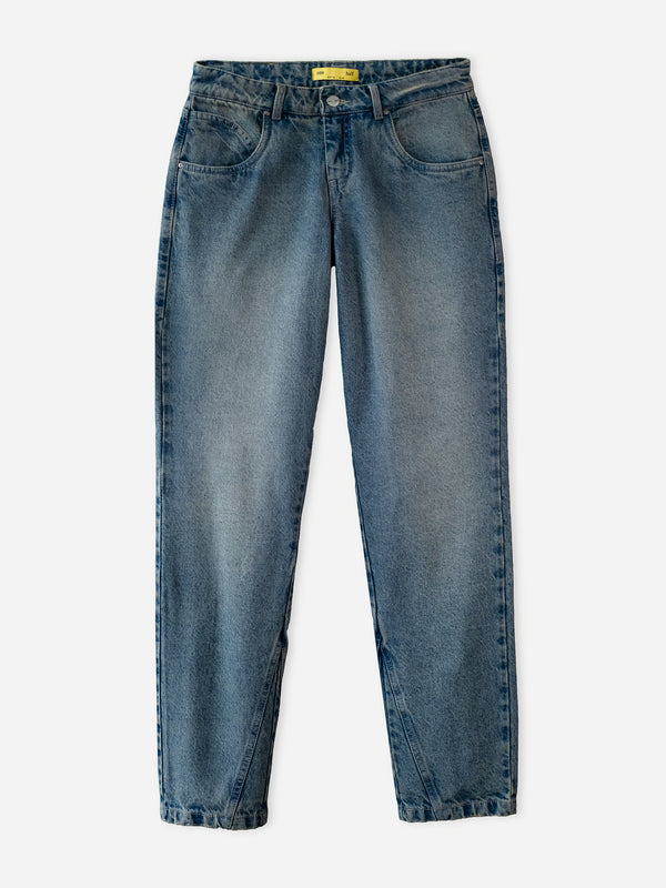 LOW STRAIGHT JEAN - MEDIUM DIRTY BLUE