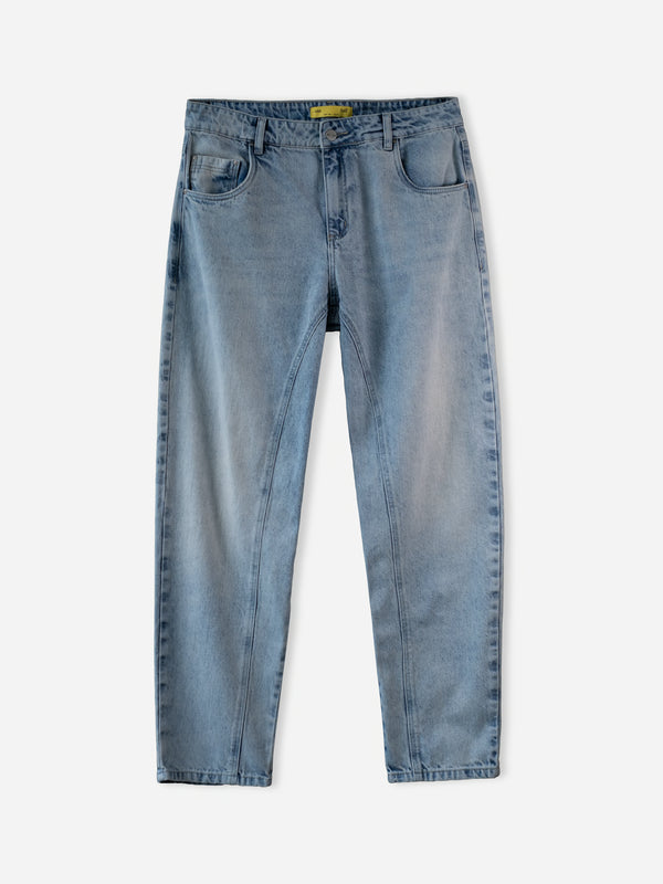 LONG BARREL JEAN - OLD LIGHT BLUE