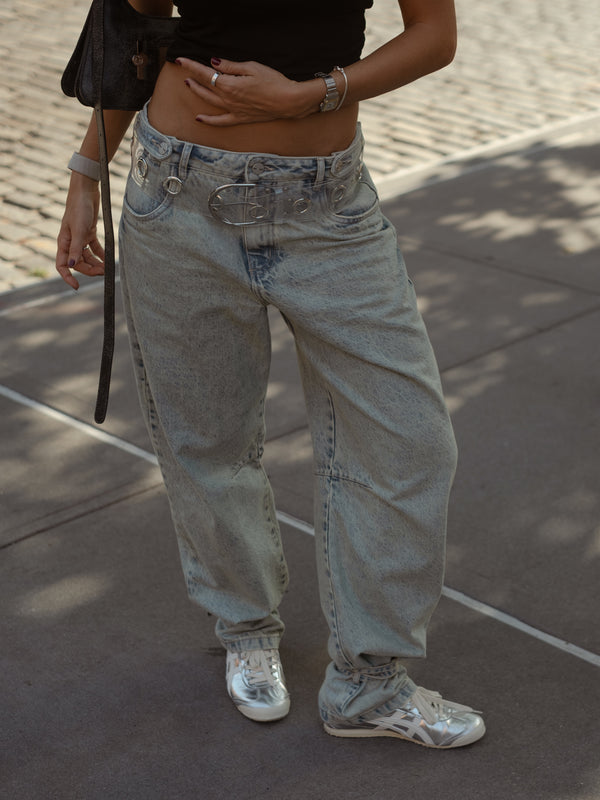 BARREL RENEW JEAN - 80'S LIGHT BLUE