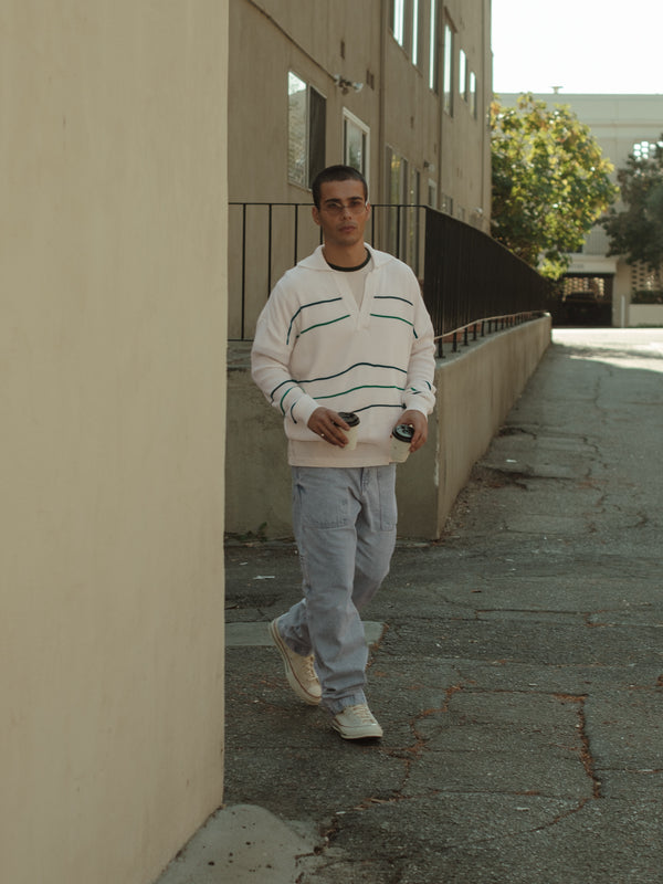 MEN CARGO JEAN - LIGHT BLUE