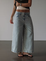 THE CULOTTE CLASSIC JEAN - NEW SOFT BLUE