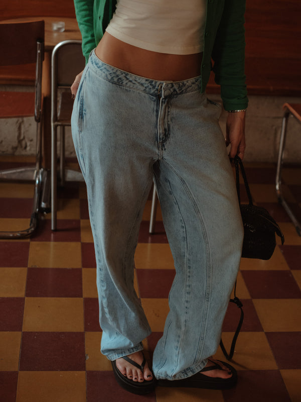 NEW DENIM TROUSER - REAL LIGHT BLUE