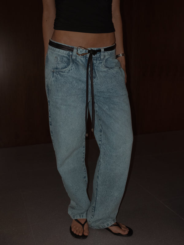 NOT SO MODEST JEAN - OLD LIGHT BLUE