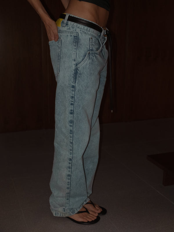 NOT SO MODEST JEAN - OLD LIGHT BLUE