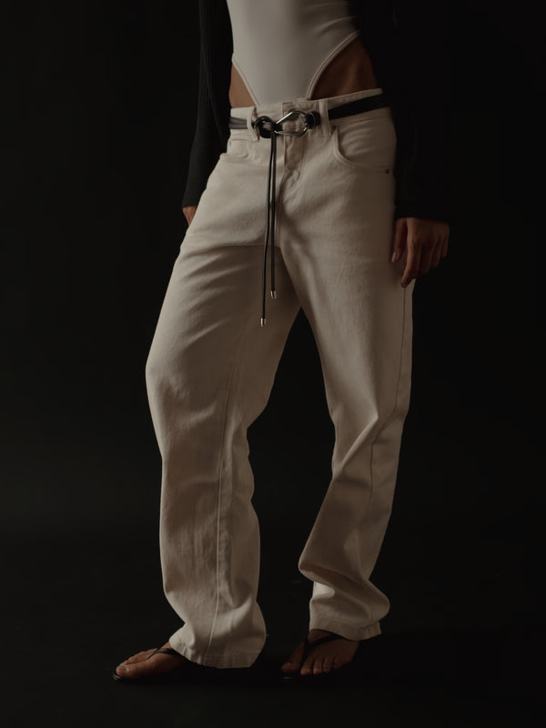NOT SO MODEST JEAN - NATURAL