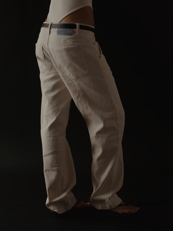 NOT SO MODEST JEAN - NATURAL