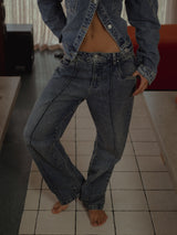 SLIM LINE JEAN - 20S DIRTY BLUE