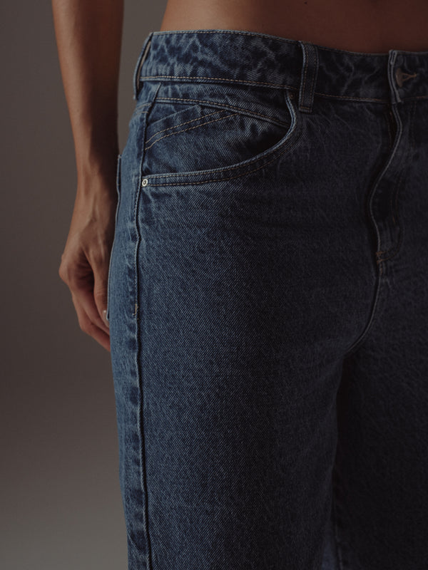 CAMPUS STRAIGHT JEAN - OLD SCHOOL BLUE