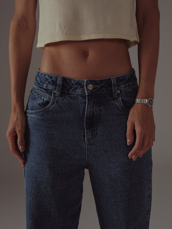 CAMPUS STRAIGHT JEAN - OLD SCHOOL BLUE