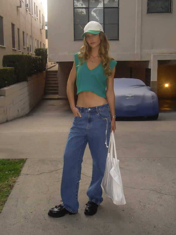 CAMPUS STRAIGHT JEAN - OLD SCHOOL BLUE