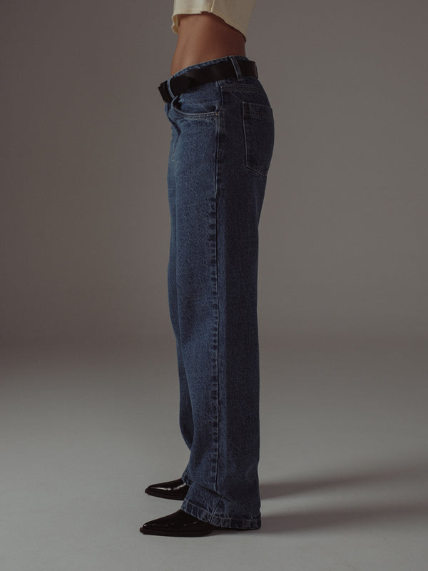 CAMPUS STRAIGHT JEAN - OLD SCHOOL BLUE