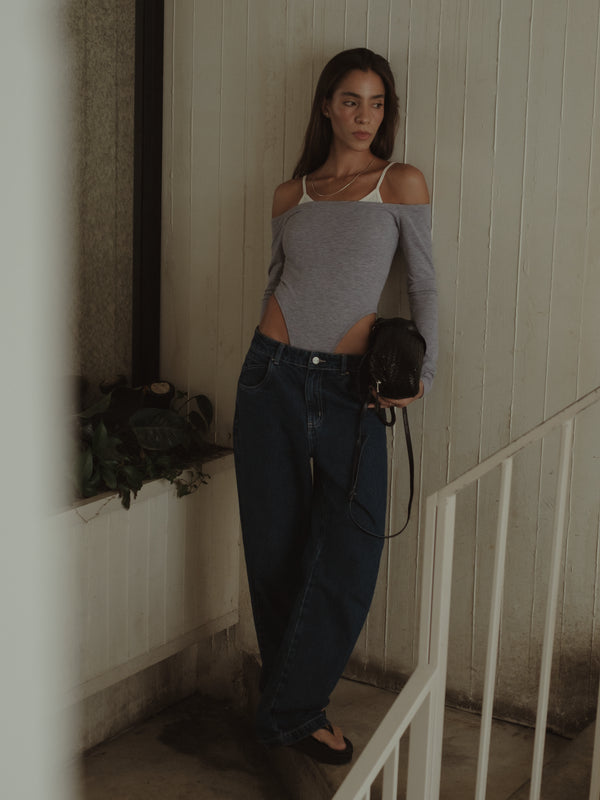 CAMPUS STRAIGHT JEAN - RAW DENIM