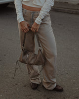 NEW WAISTLESS JEAN - DIRTY PINK