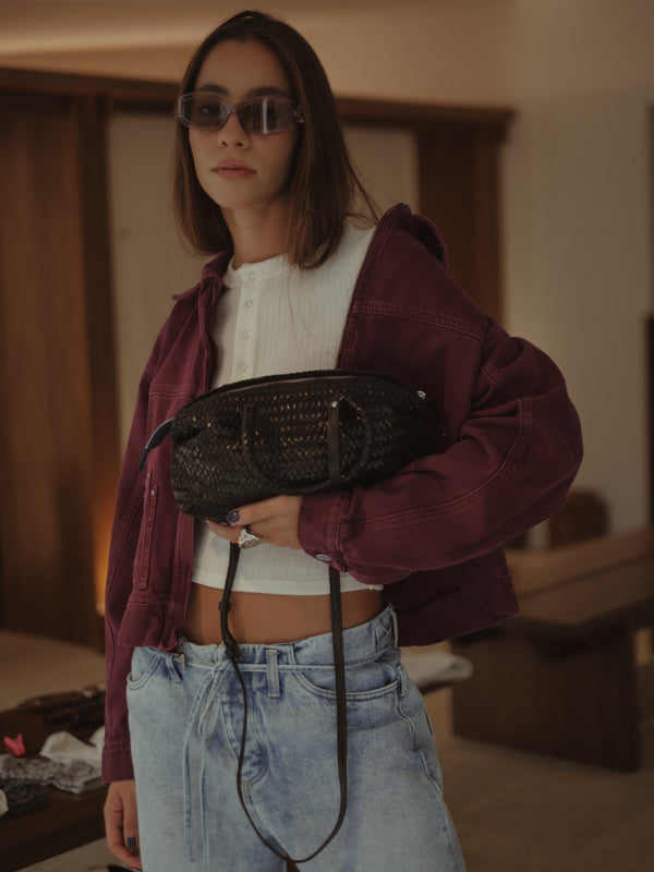 RIB BUTTON JERSEY - SOFT WHITE