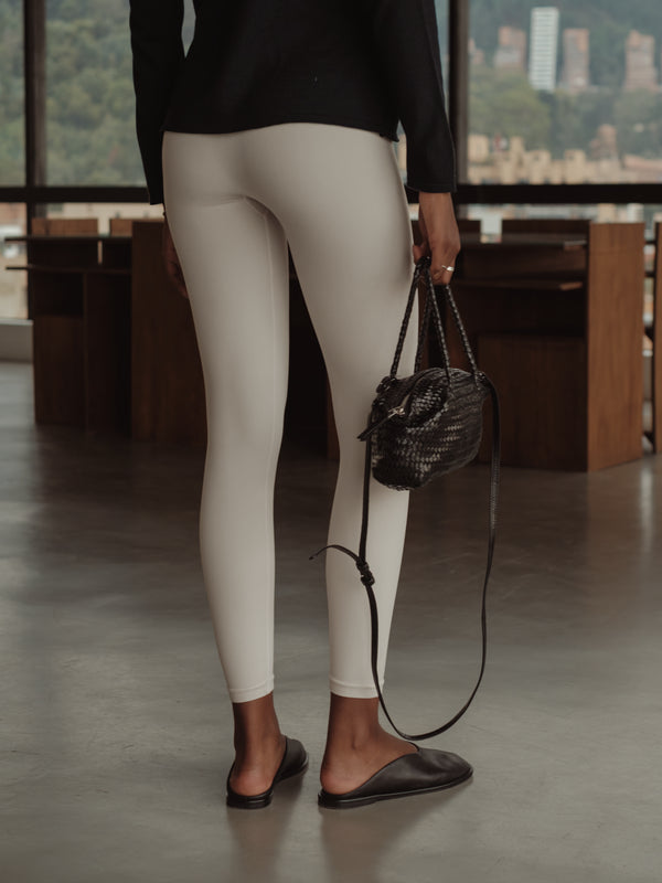 SHAPER SEAMLESS LEGGINGS - NATURAL