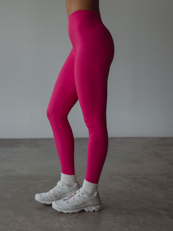 BLAZE SEAMLESS LEGGINGS - FUCSIA