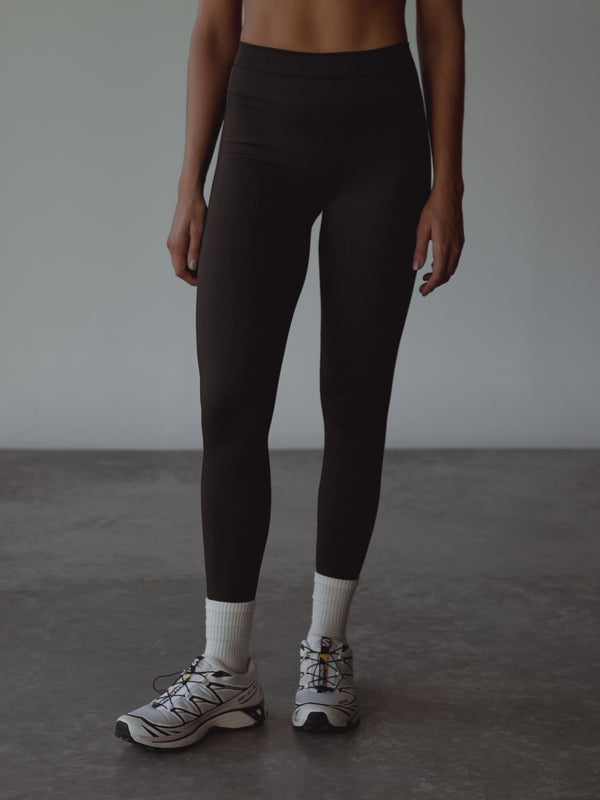 BLAZE SEAMLESS LEGGINGS - SHADOW