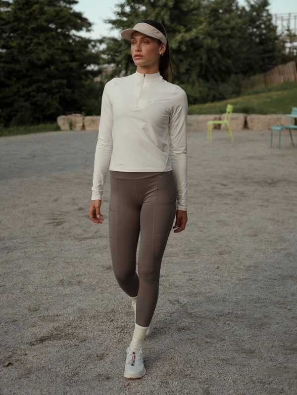 HIKING LEGGINGS - TAUPE