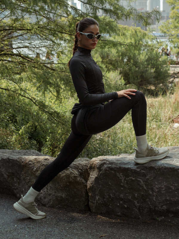 HIKING LEGGINGS - BLACK