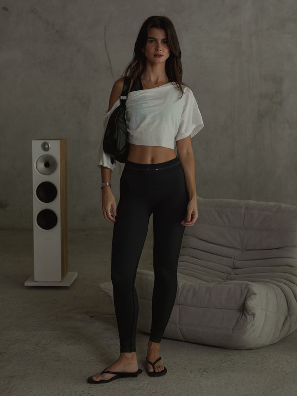 WIRED LINES SEAMLESS LEGGINGS - SHADOW UNDERTONE