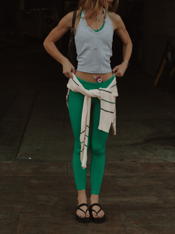 BOLD SEAMLESS LEGGINGS - BRIGHT GREEN