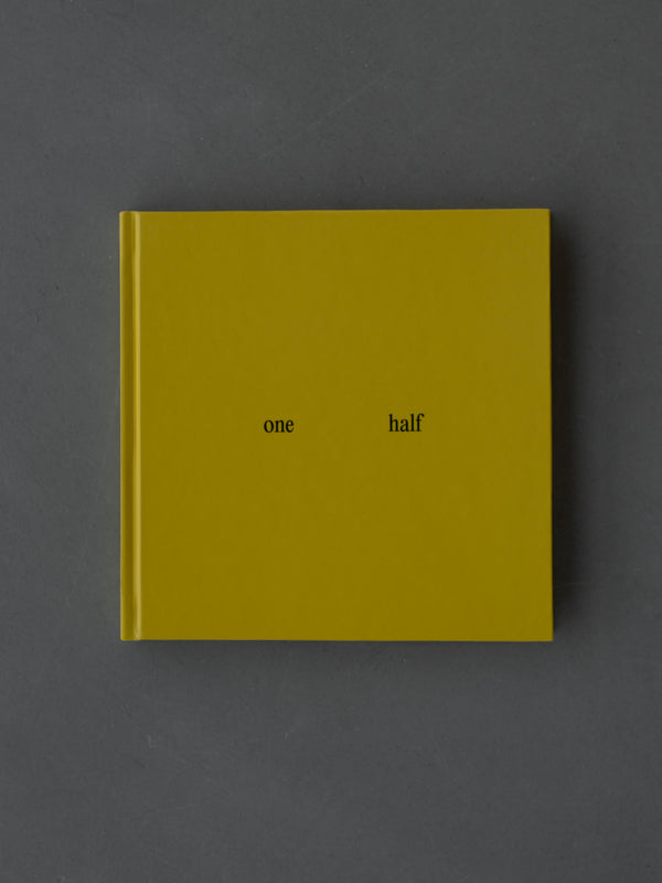 ONE HALF NOTEBOOK - ICONIC YELLOW