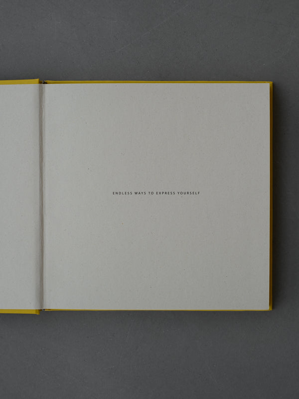 ONE HALF NOTEBOOK - ICONIC YELLOW